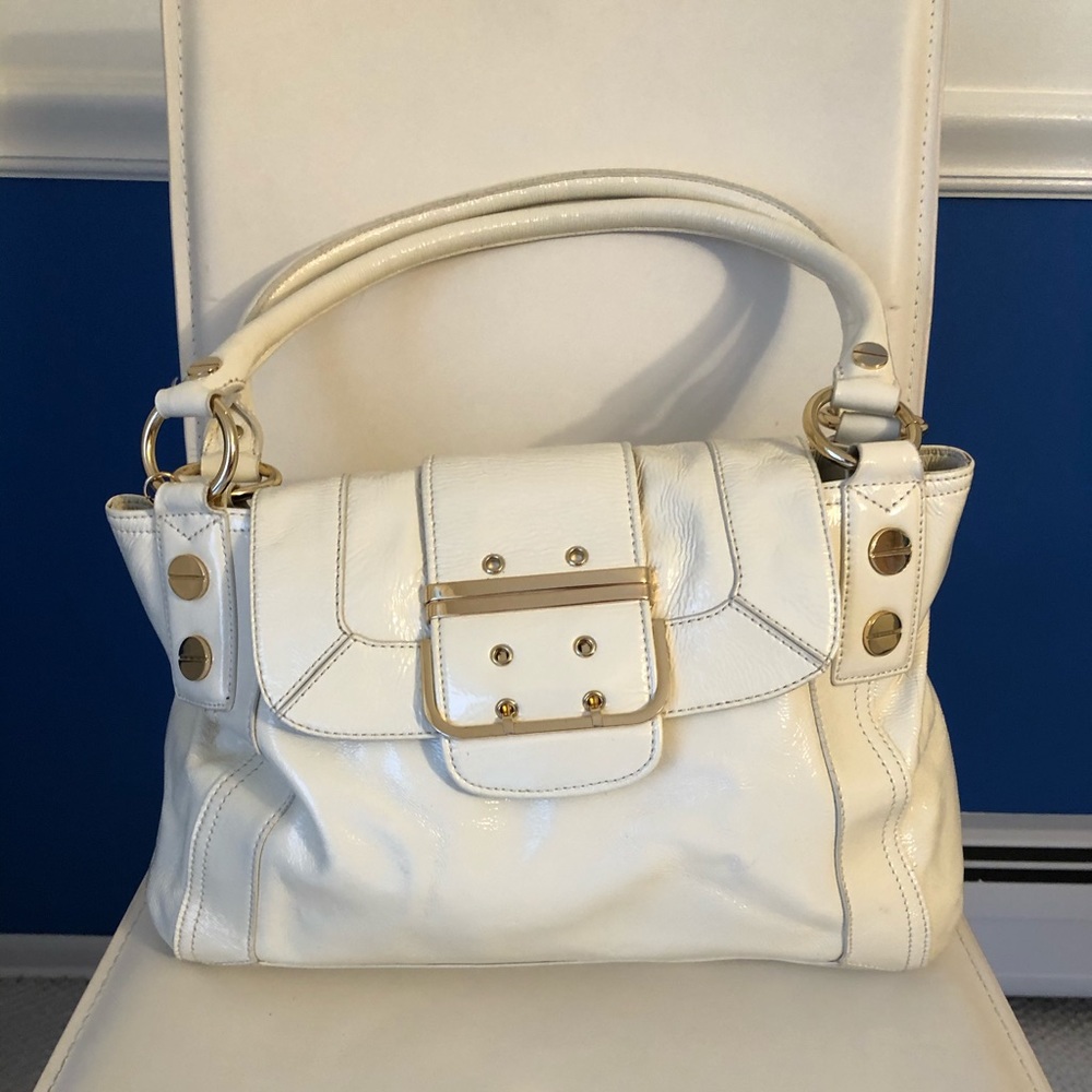 White patent leather MILLY bag! Authentic!!!